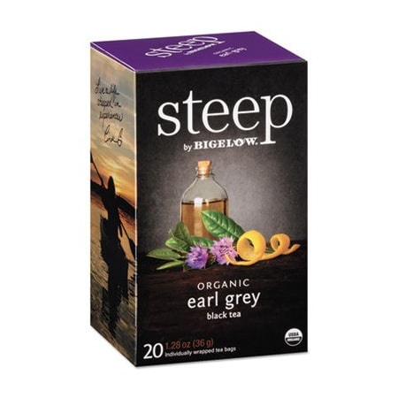 Bigelow Tea Co Bigelow, Steep Tea, Earl Grey, 1.28 Oz Tea Bag, 20PK 17700